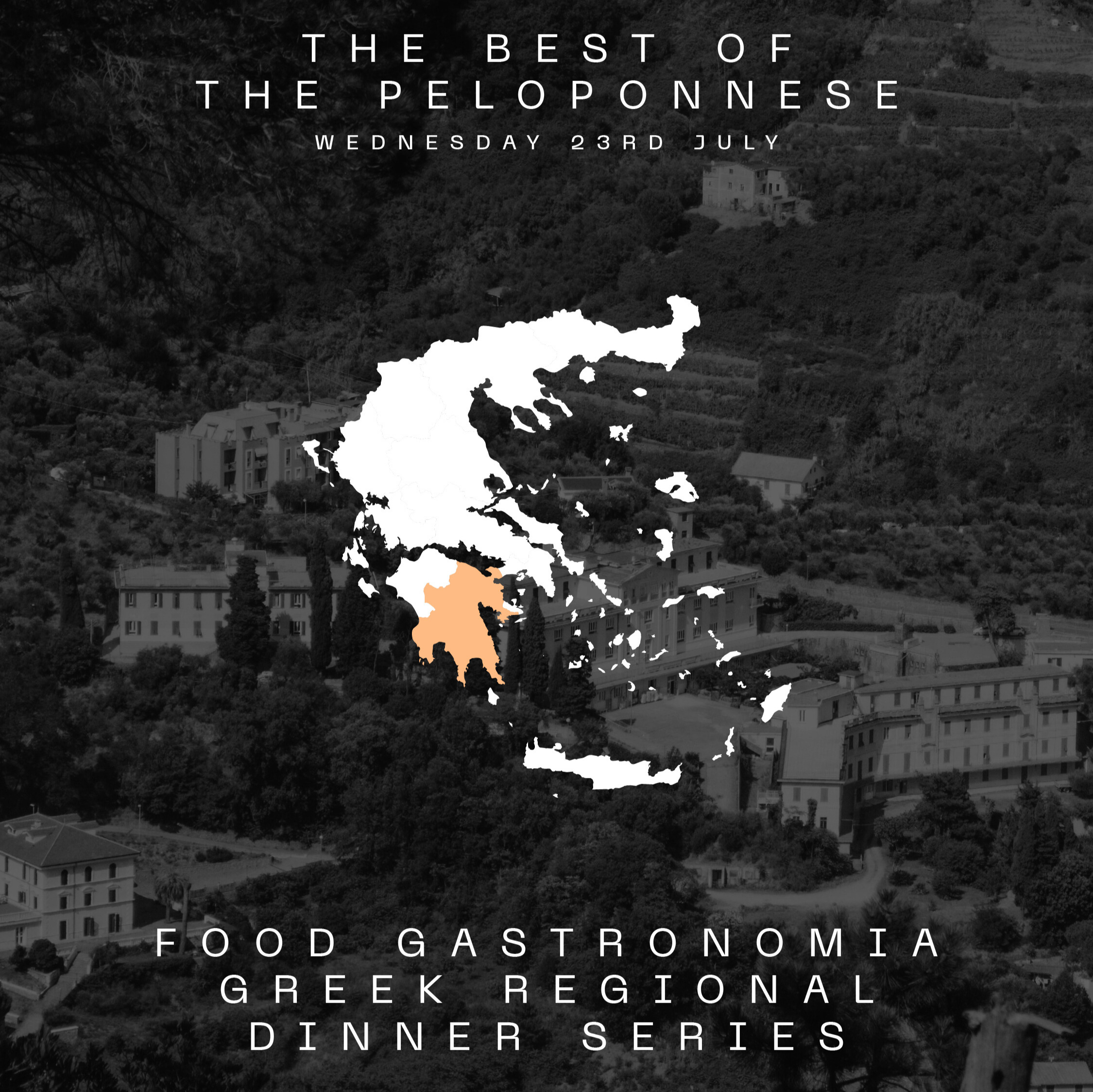 Ammos Greek Regional Dinner Series Concept - Peloponnese